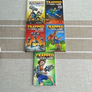 Trapped in a Video Game complete book series paperback box set excellent conditi